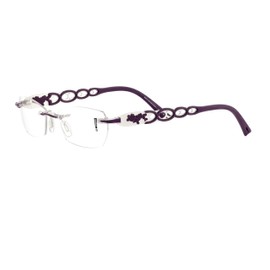 Switch it! Combi 391 Glasses Montur Interchangeable Glasses, Combi 391 Palladium Matte Purple