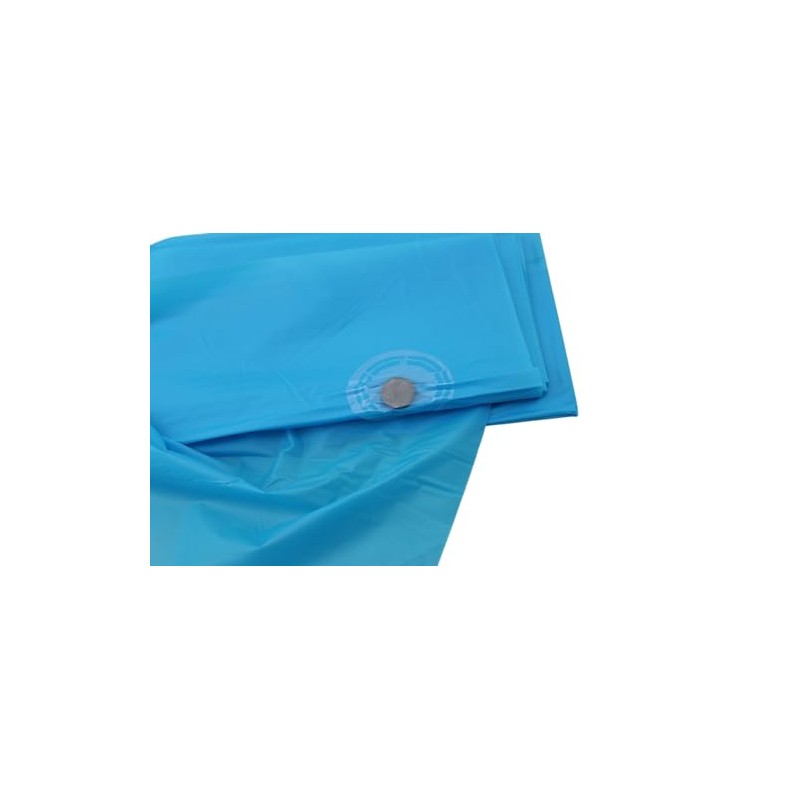 Dependable Industries inc. Essentials Bathroom Magnetized Shower Curtain Liner with
