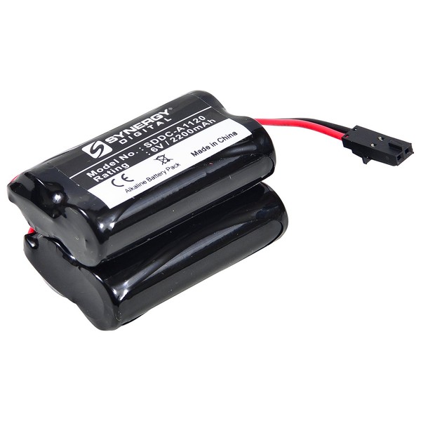 Synergy Digital Door Lock Battery, Compatible with Saflock 6800-12-1 Door