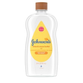 Johnson's Baby Oil With Shea & Cocoa Butter, 20 Fl. Oz