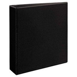 Avery Heavy-Duty View 3 Ring Binder, 2" One Touch Slant Rings, 1 Black Binder (79692)