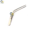 Wilde Nasal Dressing Forceps 6.25" Serrated Tips Angled by G.S