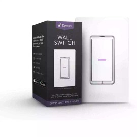 iDevice IDEV0008 Wi-Fi Enabled Smart Light Wall Switch