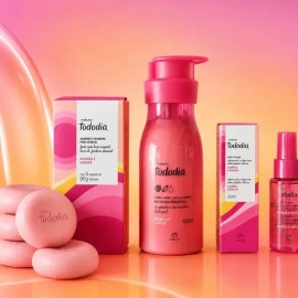 Kit Natura Tododia Acerola Hibisco Splash + Crema + Jabones