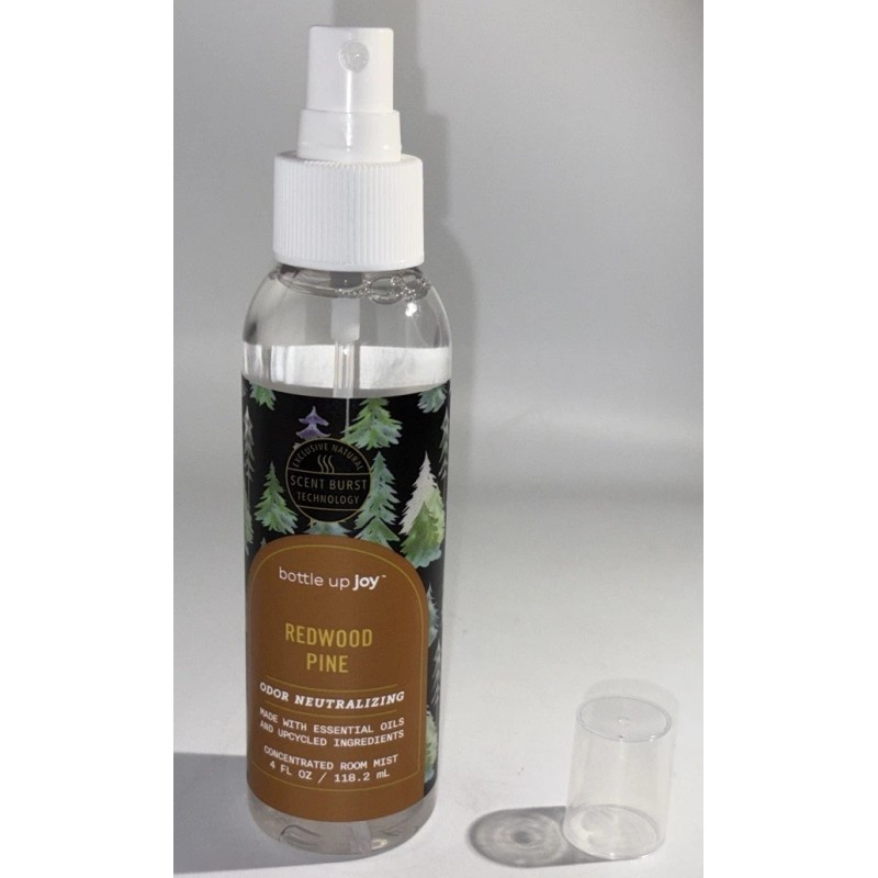 bottle up joy Redwood Pine Room Mist Spray Odor Neutralizer