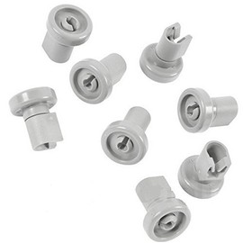 Rex AEG Electrolux Dishwasher Top Rack Wheel Set of 8 Diameter 2cm