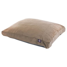 Majestic Pet Villa Rectangle Dog Bed Washable – Non Slip Comfy Pet Bed – Crate Bed with Removable Washable Cover – Kennel Bed for Sleeping, Polyester Fiber, Medium, Pearl