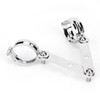 Retro Headlight Bracket Fork Mounting Clamp Universal Accessory Fit for