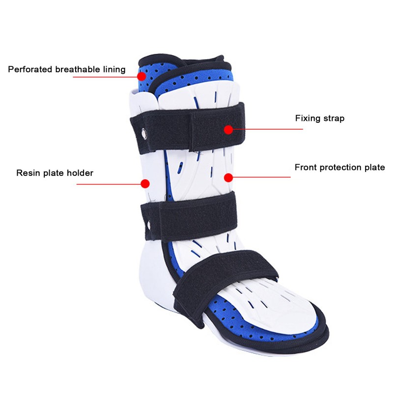 Fracture Boot Short Ankle Foot Drop AFO Brace Orthosis Splint