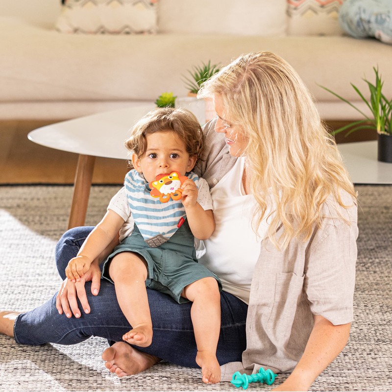 Nuby Vibe-Eez Teether, Lion