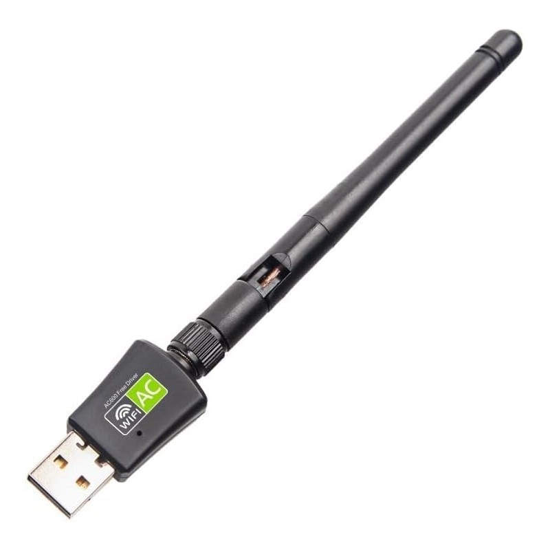 USB WiFi Adapter 600Mbps Wireless Card Network Dongle for PC