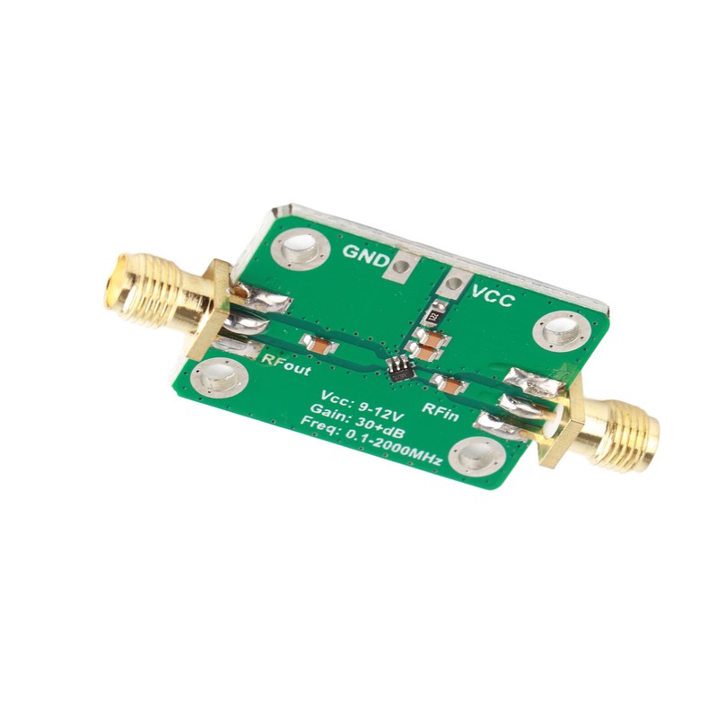 Low Noise Amplifier 0.1 to 2000MHz 30±dB Good Performance Small