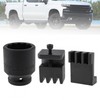 ePathChina 3Pcs Flywheel Locking Tool with 36mm 3/4Inches Socket for