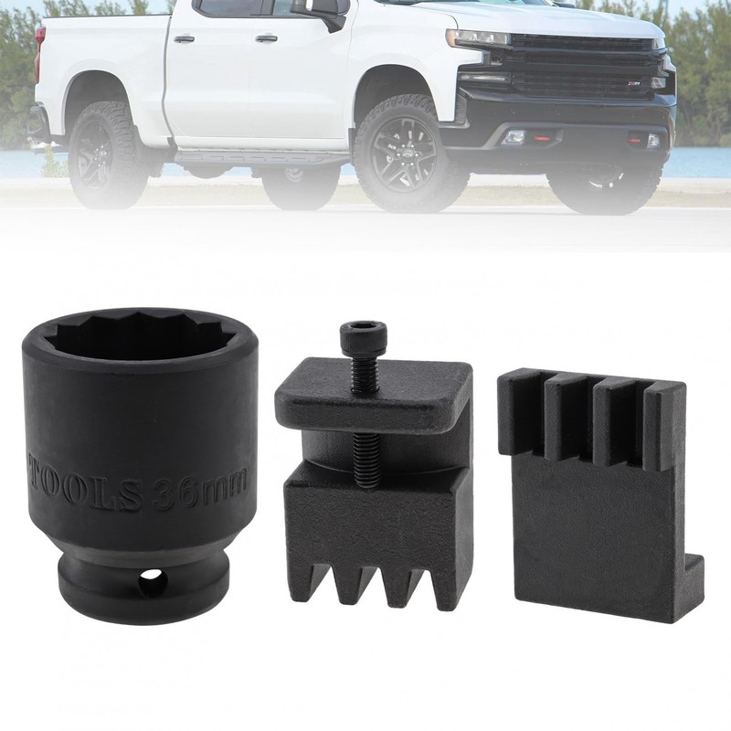 ePathChina 3Pcs Flywheel Locking Tool with 36mm 3/4Inches Socket for