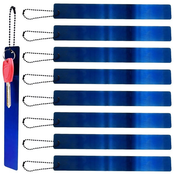 Zyvoreva 8 Pcs Commercial Grade Large Keychain Big Heavy Duty