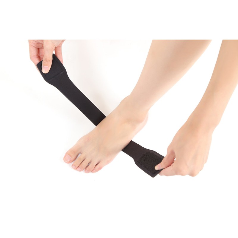 Healthpoint 1760Z BKAQ L-LL Ankle Support Belt, Arch & Ankle