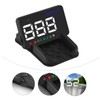 Operitacx Car Display Speedometer for Monitoring Safety Brightness Durable and