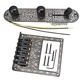 Loaded Control Plate 3 Way Prewired And Bridge Roller Saddle For Fender Tele Telecaster Guitar Parts