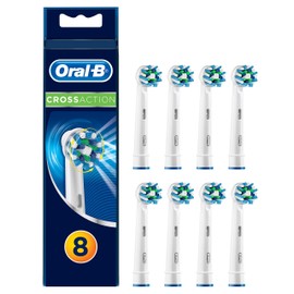 Oral-B Oral-B CrossAction Toothbrush Head, Pack of 8 Counts