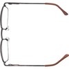 Incredible Bargains The Winston, Metal Rectangle Reading Glasses, Unisex Half