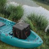 HLOGREE FlexCrate Kayak Fishing Crate with 4 Rod Holders, 13''x13''x13''