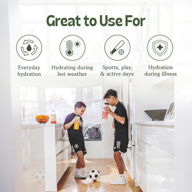 KinderLyte Advanced Electrolyte Solution for Kids and Adults - Hydration