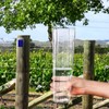 OUTWEST TRADING Professional Outdoor Rain Gauge 6 Inch Capacity for