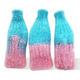 Gustaf, Sour Bubble Gum Giant Gummi Bottles (2.200 Lbs)