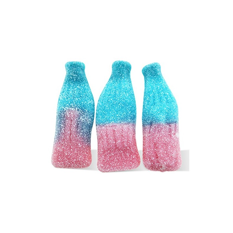 Gustaf, Sour Bubble Gum Giant Gummi Bottles (2.200 Lbs)