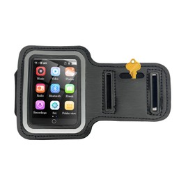 CCHKFEI Adjustable Sports Armband for MP3 Players, Suitable for 2.8 inches, 2.4 inches, 2 inches MP3 Players, Scratch-Resistant Material, Sweatproof and Breathable, Perfect for Your Training