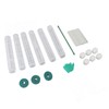 6PCS Plastic Moss Poles for Monstera Small Medium Climbing Plants
