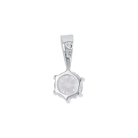 Amor 9067480 Women's Pendant 925 Sterling Silver with Synthetic Zirconia Silver Comes in Jewellery Gift Box, Silver, Cubic Zirconia