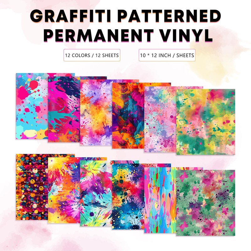 HTVSTD Summer Plaid HTV Heat Transfer Vinyl 16pcs10*12in Iron on