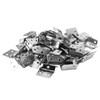 50pcs Hinges Appearance Electroplating Durable Iron Material Wooden Boxes Repairing