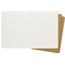 Moleskine Cahier Notebook (Pack of 3). x-large