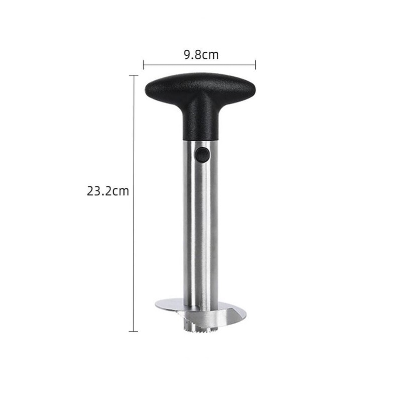 Stainless Steel Pineapple Corer, Pineapple Slicer, Upgraded Reinforcement, Thickened Blade,