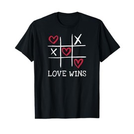 Fun LOVE WINS Love Always Wins Valentine's Day T-Shirt