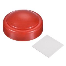 MECCANIXITY Touch Tap Light LED Push Night Light AAA Battery Powered 3.8inch for Closet Cabinet Stair Camping Red Pack of 4