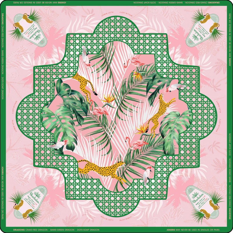 Customized Smooth Effortless Gameplay Experience Club American Mahjong Mat Artificial