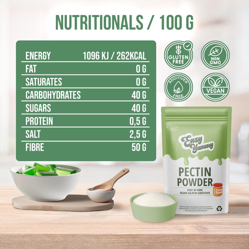 Easy Yummy Pectin Powder (250 g), Pectin for jam making,