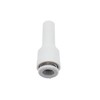 Push-Fit Stem Reducer, 8mm to 10mm Stem Reducer Union Connector,