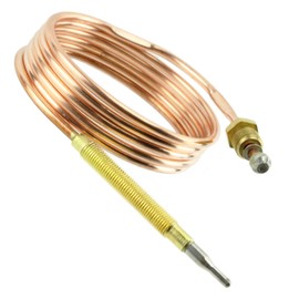 Spares2go Universal Thermocouple Kit & Fixings (1200mm, Pack of 2)