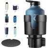 AIMALL Large Car Water Cup Holder with Coaster, Anti-Slip Beverage