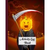 Activity Log Book: Halloween Cover Activity Log Book, 120 Pages,
