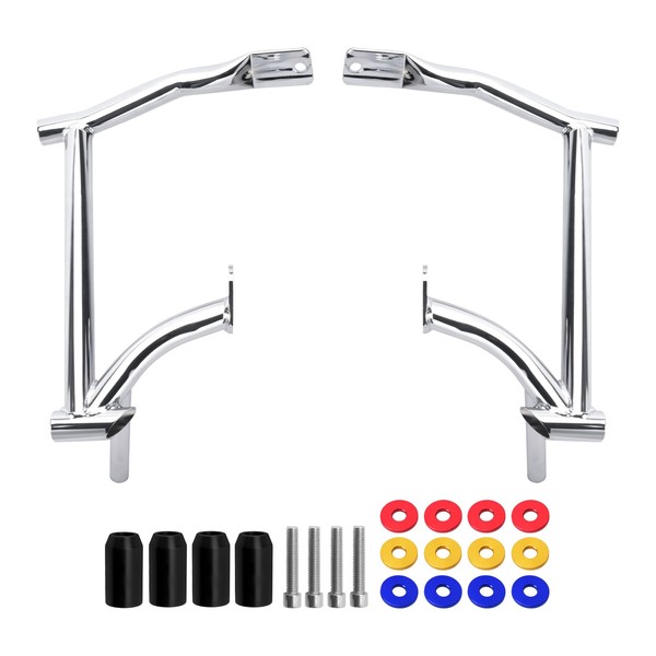 HCmotorku Saddlebag Guard Crash Bar Tip Over Saddle Bag Crash