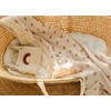 CHUNGEL Cotton Baby Muslin Tassles 40"x 47", Baby Receiving Blanket