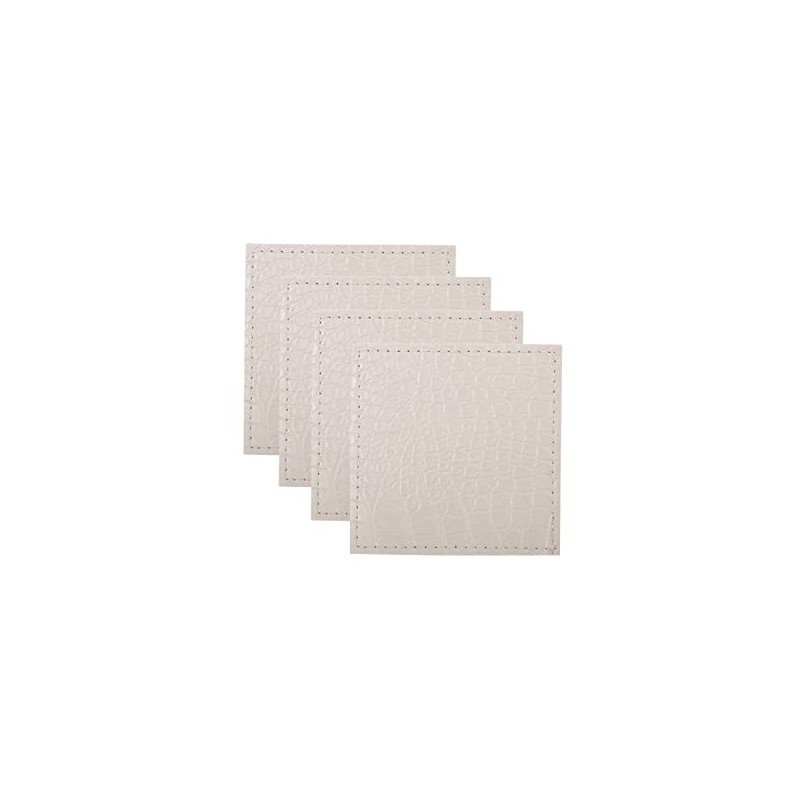 Maxwell & Williams Table Accents Leather Look Alligator Coaster 10x10cm