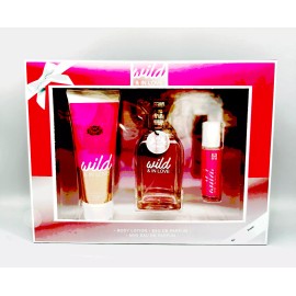 Love Wild & In Love Eau De Parfum, Mini EDP, Body Lotion (Set of 3) for HER !SALE!