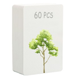 60 Sheets Thick White Drawing Paper, 300g Cotton Watercolor Paper, Watercolour Cards, Watercolor Paper Bulk for Beginners, Artist, Adults, Student, Painting Drawing Sketching (Bulk (6 x 4 in)