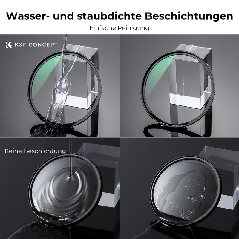 K&F Concept Nano X-Series UV Filter 39 mm Bulkhead Glass